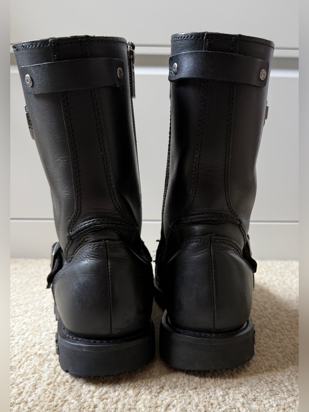 Harley-Davidson® 🏍️ Wolverine Men's Radcliff 9.5-Inch Engineer Black Boots 10.5 - Picture 3 of 8